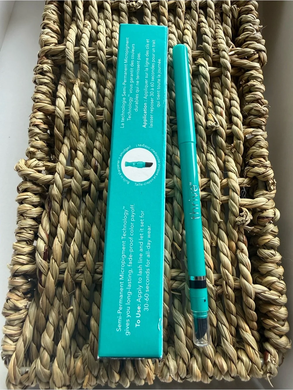 Thrive Causemetics Lauren Black Matte Infinity Waterproof Eyeliner Full Size New